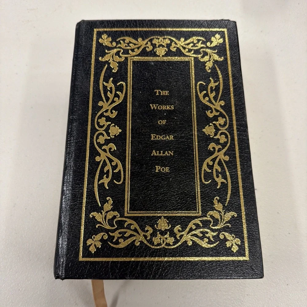 The Works of Edgar Allan Poe 2001 Borders Classics HC Poems Short Stories Gold